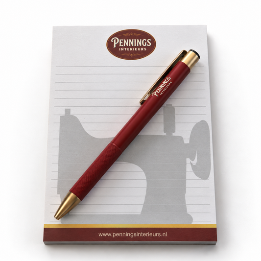 Kladblok + pen