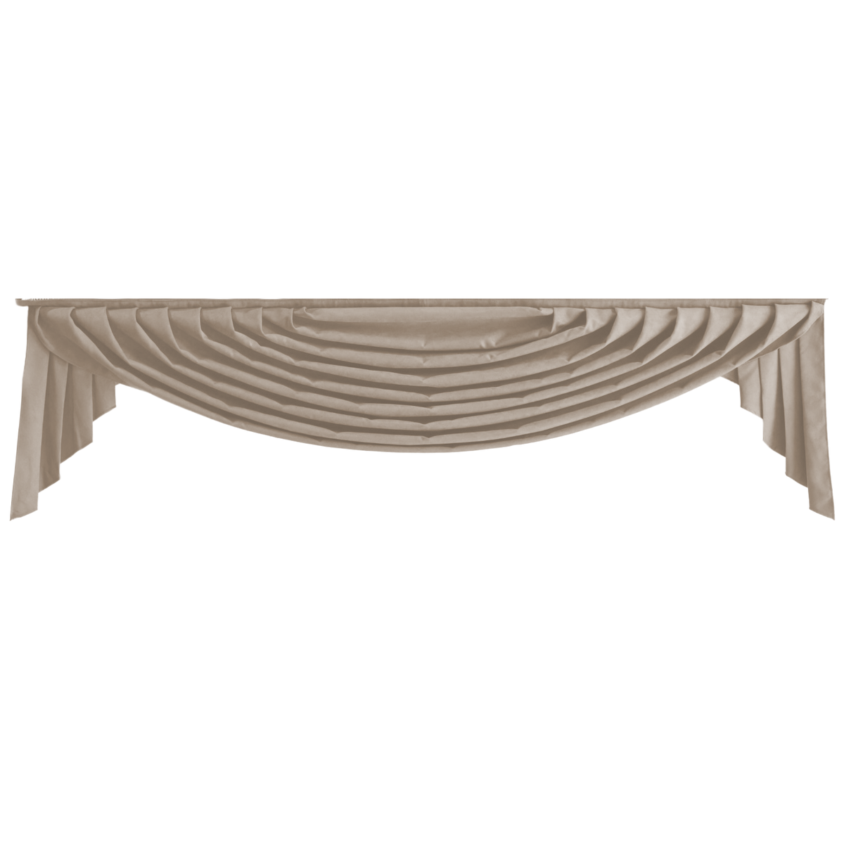 Wolkgordijn (1-boog)